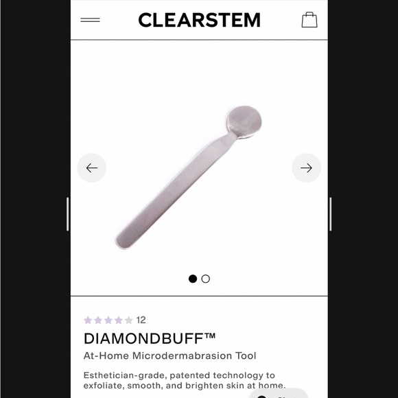 DiamondBuff Silver Skincare Tool - Picture 2 of 8